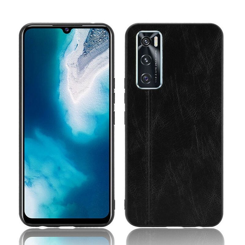 Kryt Na Vivo Y70 Stylové Kožené Prošívání