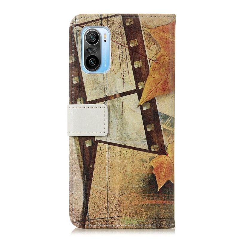 Flipové Pouzdro Na Xiaomi Mi 11i / Poco F3 Eiffelova Věž Na Podzim