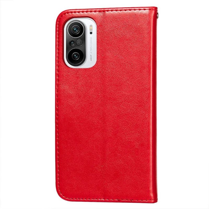 Flipové Pouzdro Na Xiaomi Mi 11i / Poco F3 Kožené Pouzdro Držák Klopové Karty