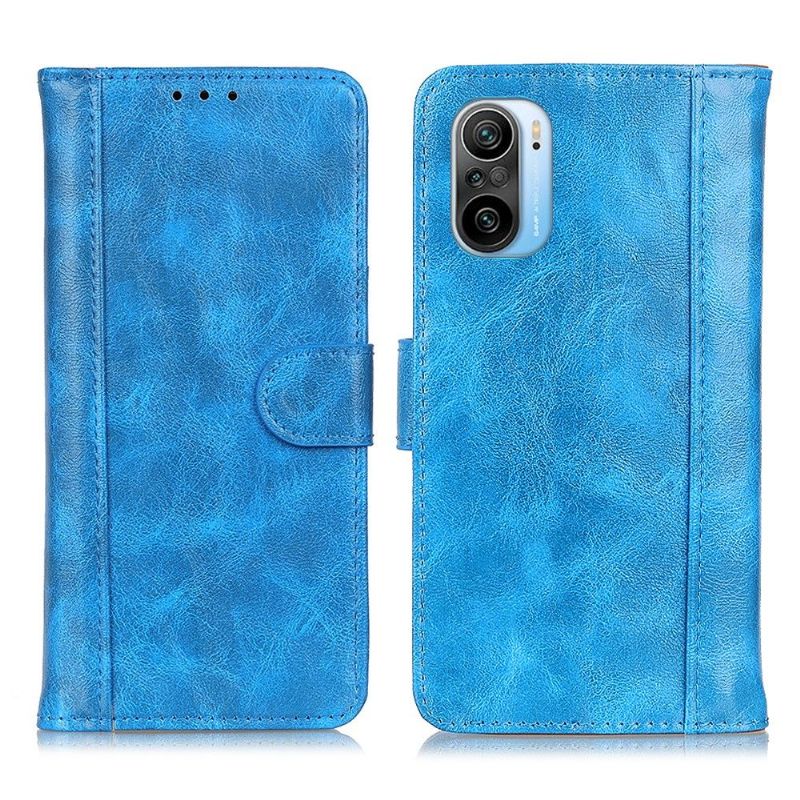 Flipové Pouzdro Na Xiaomi Mi 11i / Poco F3 Kůže S Úložným Prostorem