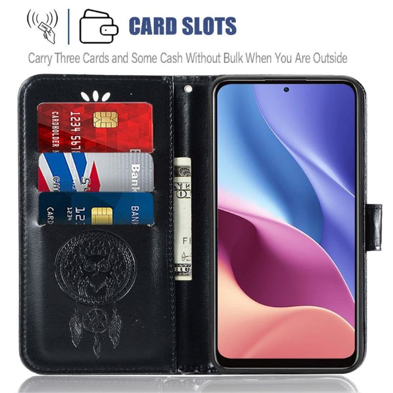 Flipové Pouzdro Na Xiaomi Mi 11i / Poco F3 Sova Lapač Snů