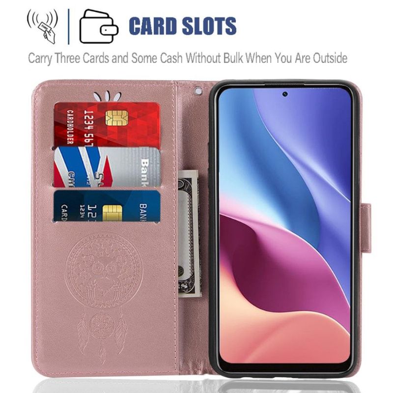 Flipové Pouzdro Na Xiaomi Mi 11i / Poco F3 Sova Lapač Snů