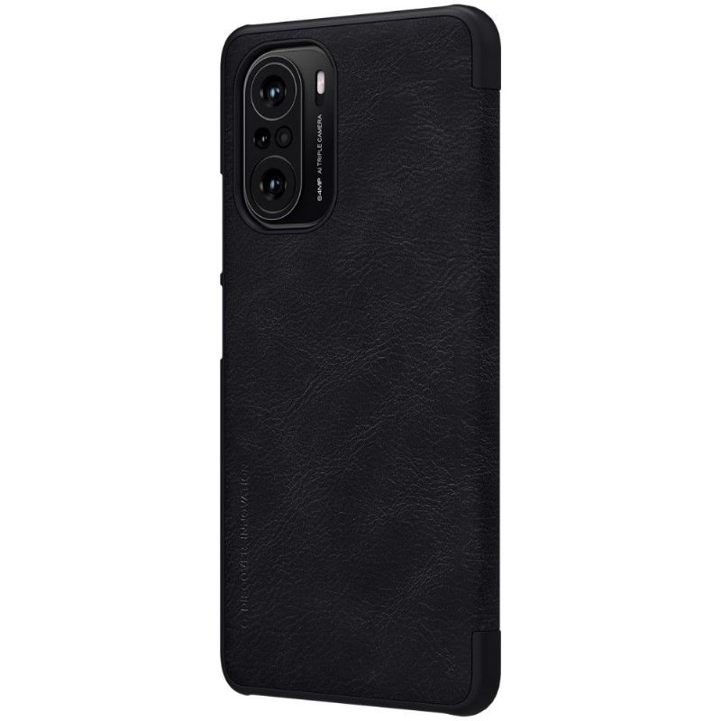 Kožené Pouzdro Na Xiaomi Mi 11i / Poco F3 Kožený Efekt Řady Qin