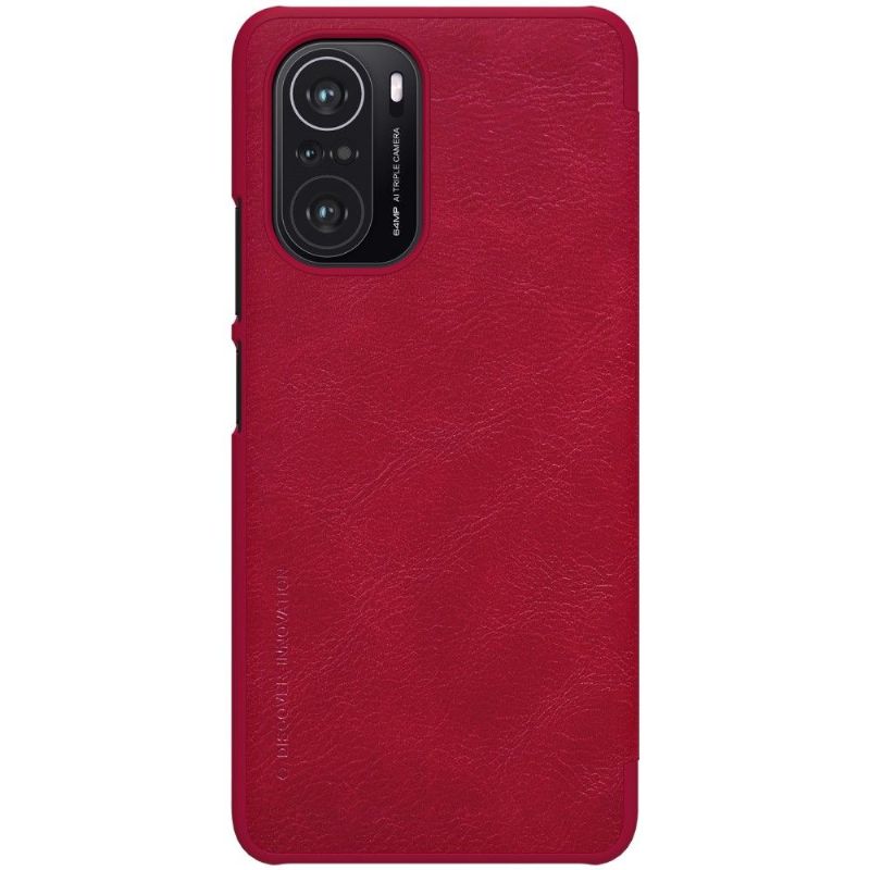 Kožené Pouzdro Na Xiaomi Mi 11i / Poco F3 Kožený Efekt Řady Qin