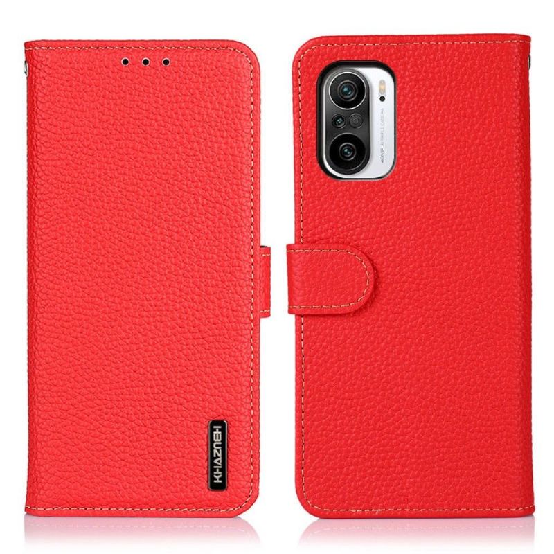 Kožené Pouzdro Na Xiaomi Mi 11i / Poco F3 Kůže Khazneh