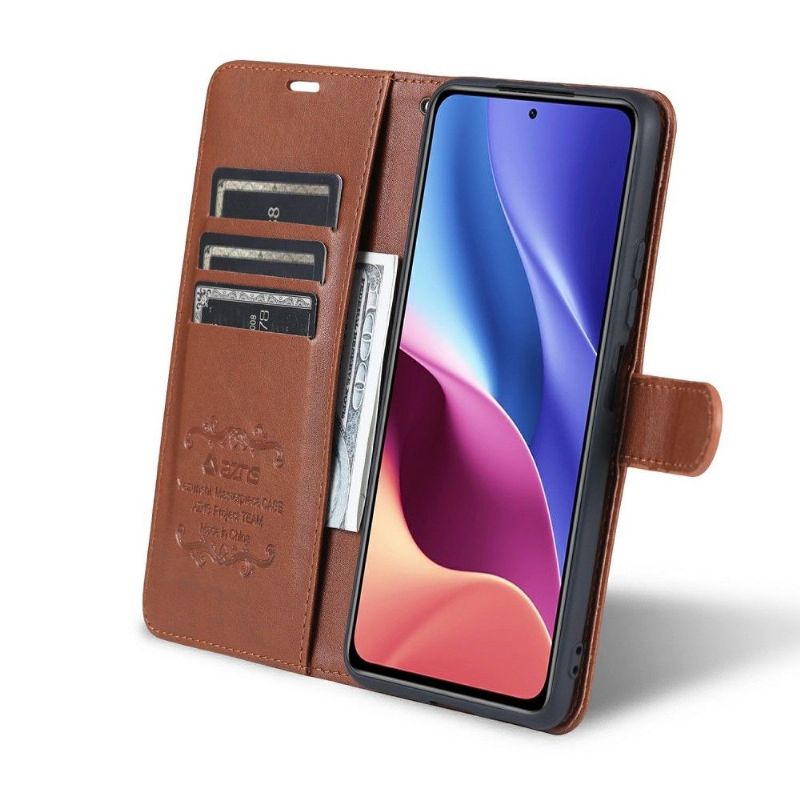Kožené Pouzdro Na Xiaomi Mi 11i / Poco F3 Umělá Kůže Azns