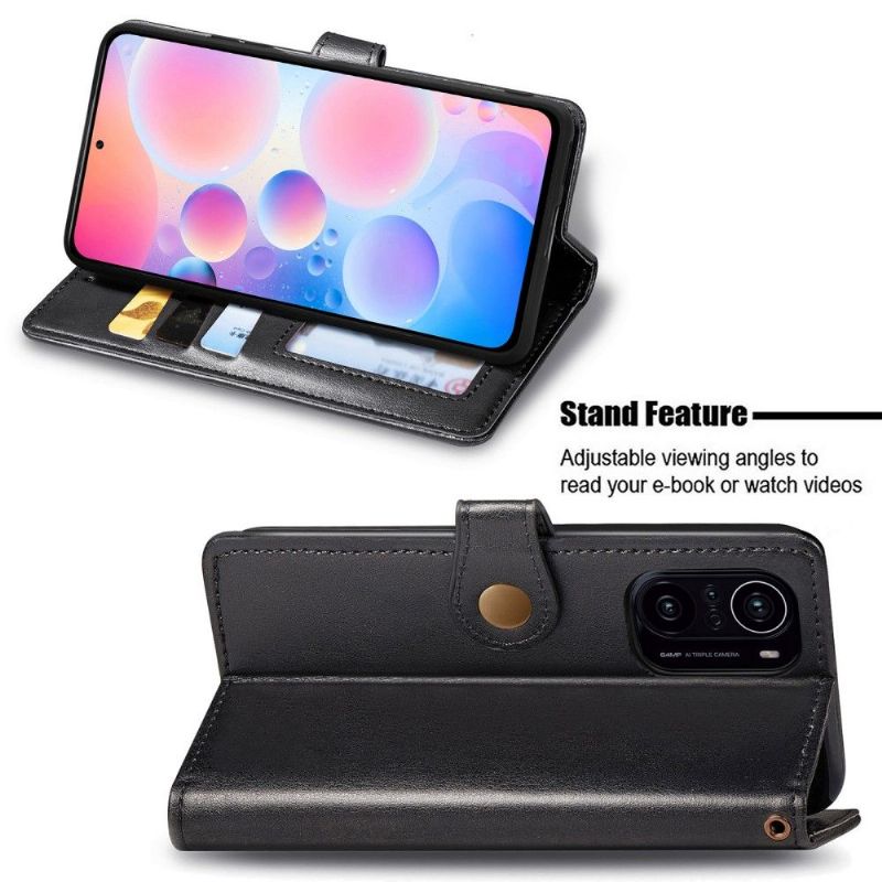 Kožené Pouzdro Na Xiaomi Mi 11i / Poco F3 Umělá Kůže Indila