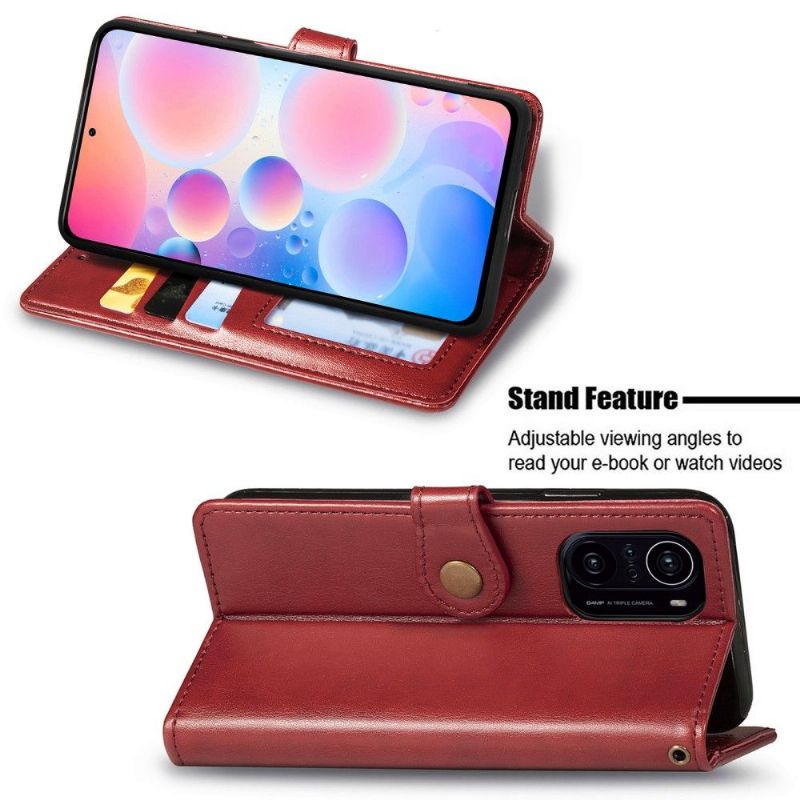 Kožené Pouzdro Na Xiaomi Mi 11i / Poco F3 Umělá Kůže Indila