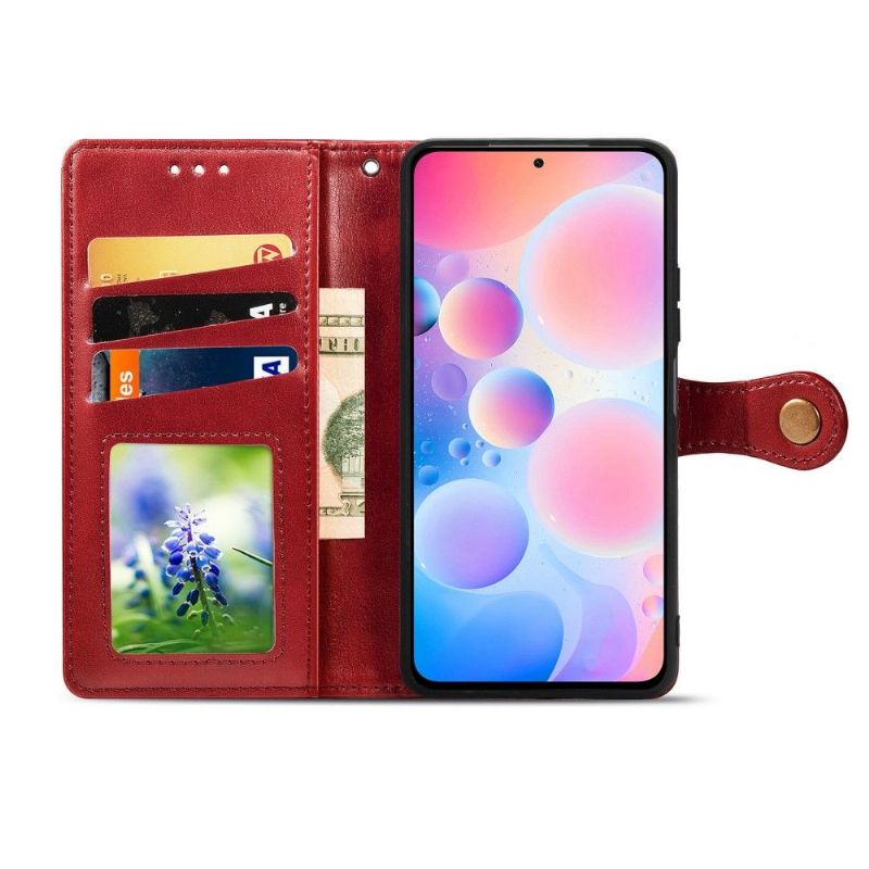 Kožené Pouzdro Na Xiaomi Mi 11i / Poco F3 Umělá Kůže Indila