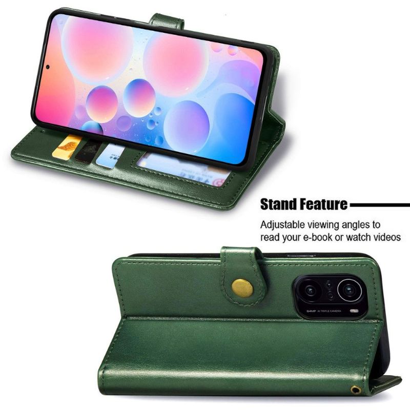 Kožené Pouzdro Na Xiaomi Mi 11i / Poco F3 Umělá Kůže Indila