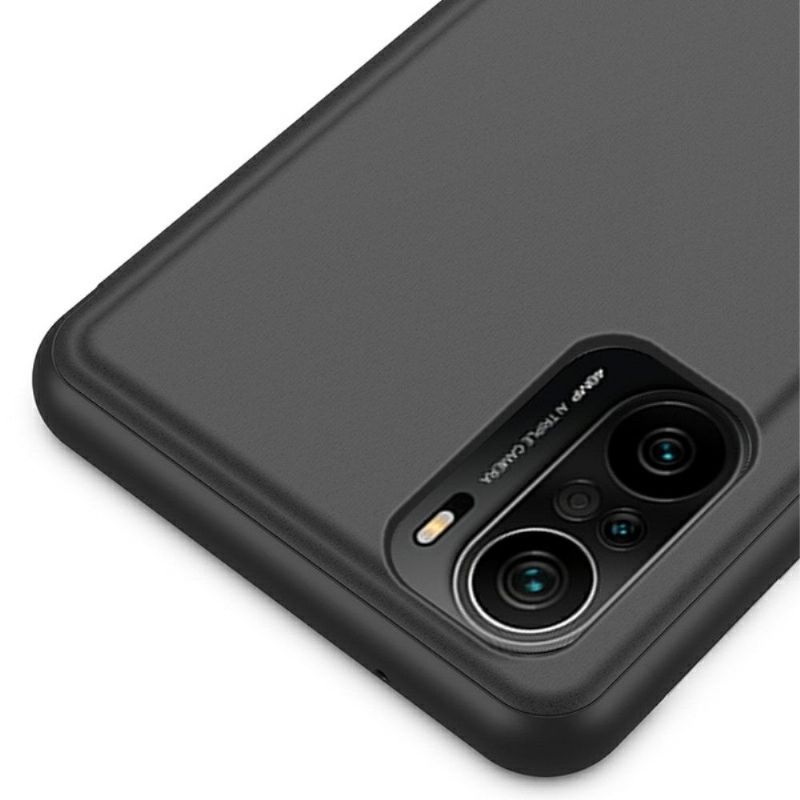 Kryt Na Xiaomi Mi 11i / Poco F3 Flipové Pouzdro Zrcadlový Efekt
