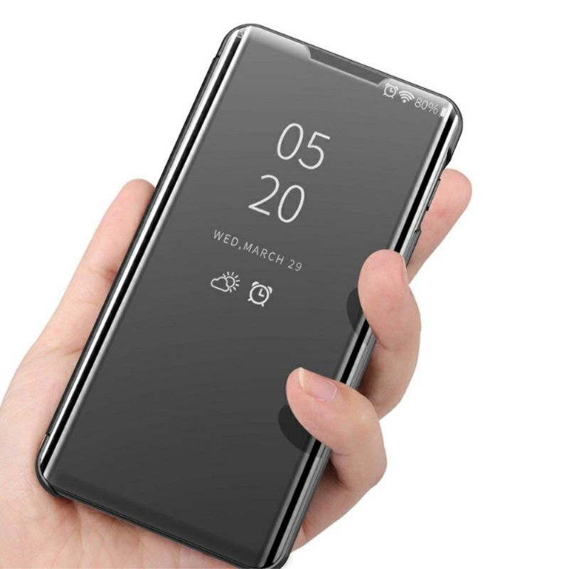 Kryt Na Xiaomi Mi 11i / Poco F3 Flipové Pouzdro Zrcadlový Efekt