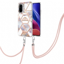 Kryt Na Xiaomi Mi 11i / Poco F3 Na Lana Mramor A Koruna