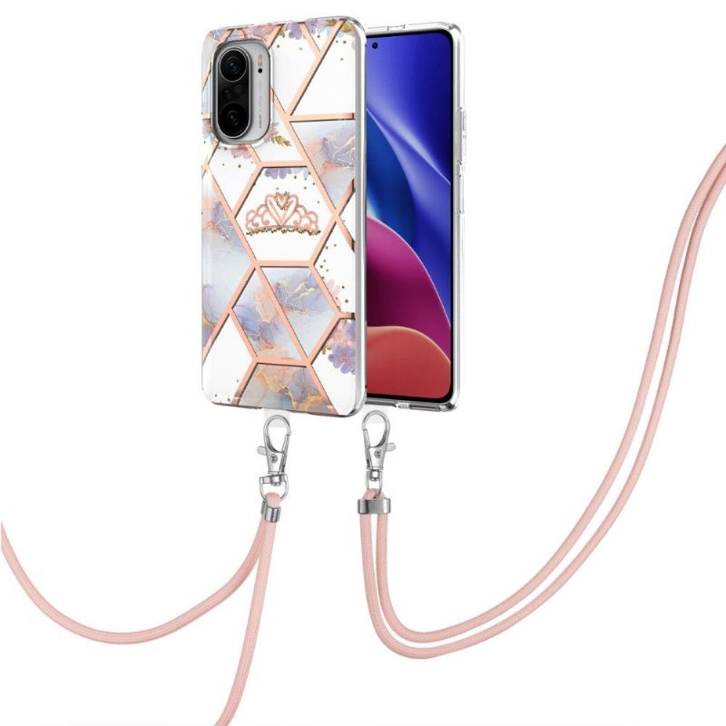 Kryt Na Xiaomi Mi 11i / Poco F3 Na Lana Mramor A Koruna