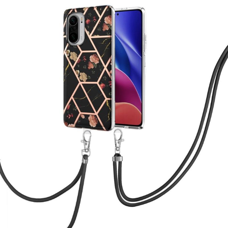 Kryt Na Xiaomi Mi 11i / Poco F3 Na Lana Mramor A Květiny