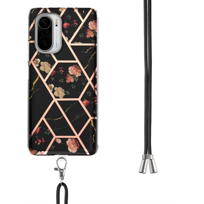 Kryt Na Xiaomi Mi 11i / Poco F3 Na Lana Mramor A Květiny