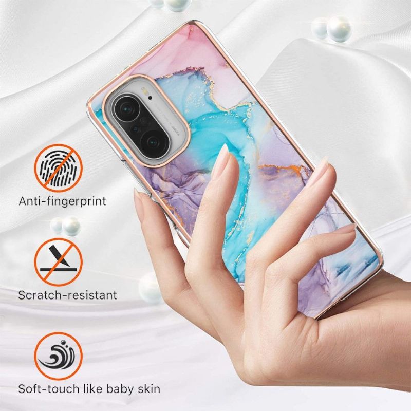 Kryt Na Xiaomi Mi 11i / Poco F3 Modrý Mramor