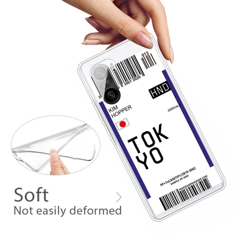 Kryt Na Xiaomi Mi 11i / Poco F3 Palubní Vstupenka 05 Tokio