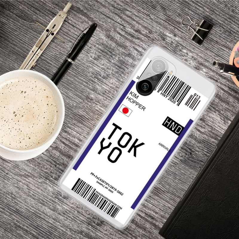Kryt Na Xiaomi Mi 11i / Poco F3 Palubní Vstupenka 05 Tokio