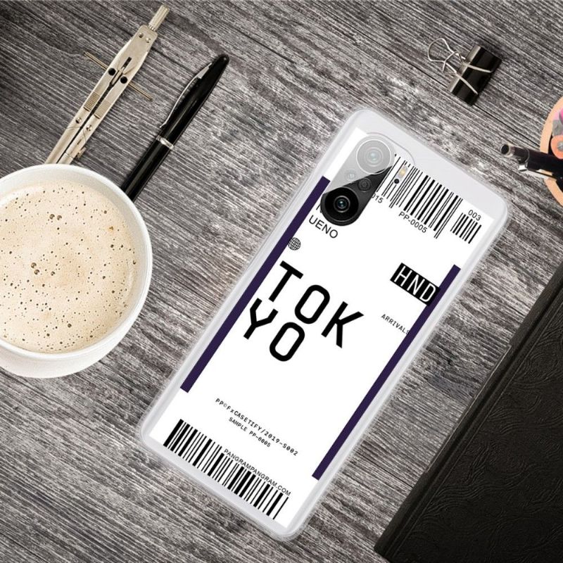 Kryt Na Xiaomi Mi 11i / Poco F3 Palubní Vstupenka 05 Tokio