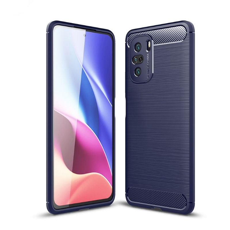 Kryt Na Xiaomi Mi 11i / Poco F3 Silikonový Kartáčovaný Efekt