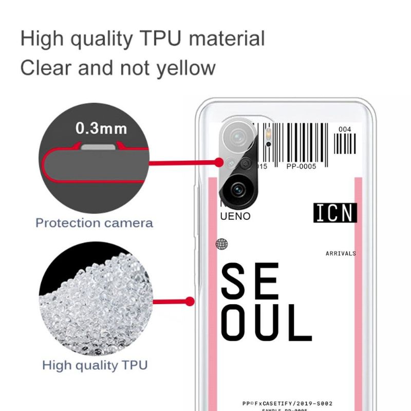Kryty Na Mobil Na Xiaomi Mi 11i / Poco F3 Palubní Vstupenka 03 Soul