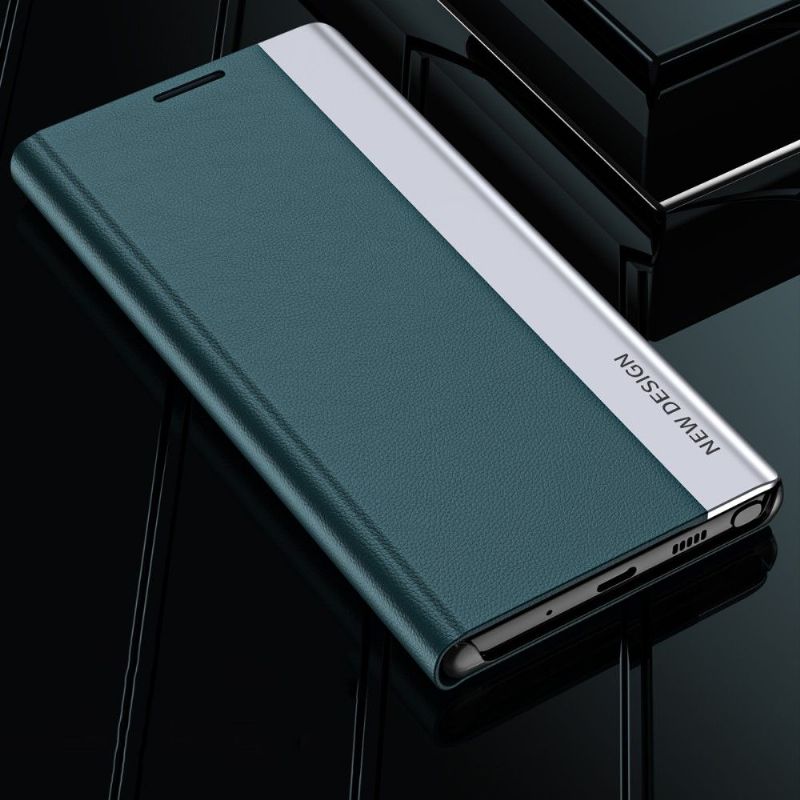 Pouzdra Na Xiaomi Mi 11i / Poco F3 Obchodní Magnet S Koženým Efektem