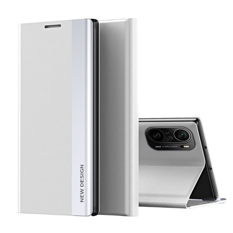 Pouzdra Na Xiaomi Mi 11i / Poco F3 Obchodní Magnet S Koženým Efektem