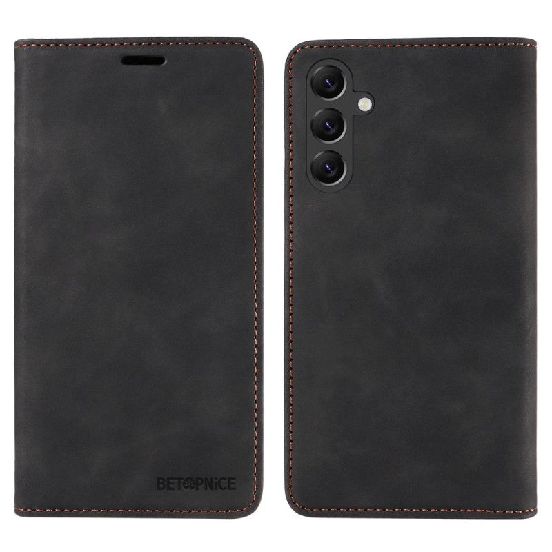 Kožené Pouzdro Folio Na Samsung Galaxy A15 5g Betopnice Rfid Peněženka