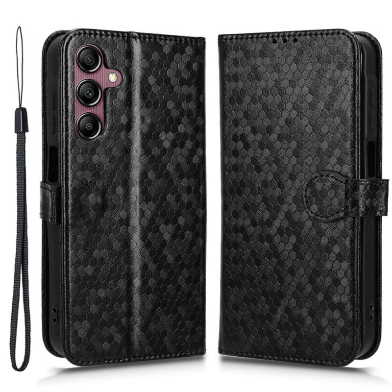 Kožený Kryt Samsung Galaxy A15 5g Brilantní Popruh