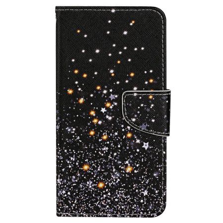 Kožený Kryt Samsung Galaxy A15 5g Hvězdná Sprcha V Lnaière