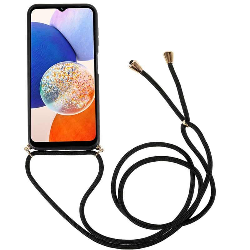 Kryt Na Samsung Galaxy A15 5g Se Silikonovou Šňůrou