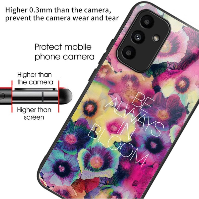Kryt Na Samsung Galaxy A15 5g Tvrzené Sklo Barevné Květiny