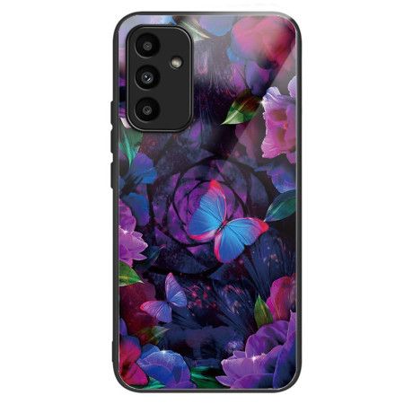 Kryt Samsung Galaxy A15 5g Barevní Motýli Z Tvrzeného Skla