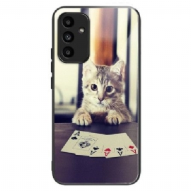 Kryt Samsung Galaxy A15 5g Chatovací Poker Z Tvrzeného Skla