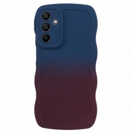 Kryt Samsung Galaxy A15 5g Dvoubarevný Vlnitý Silikon