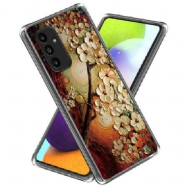 Kryt Samsung Galaxy A15 5g Malované Květiny