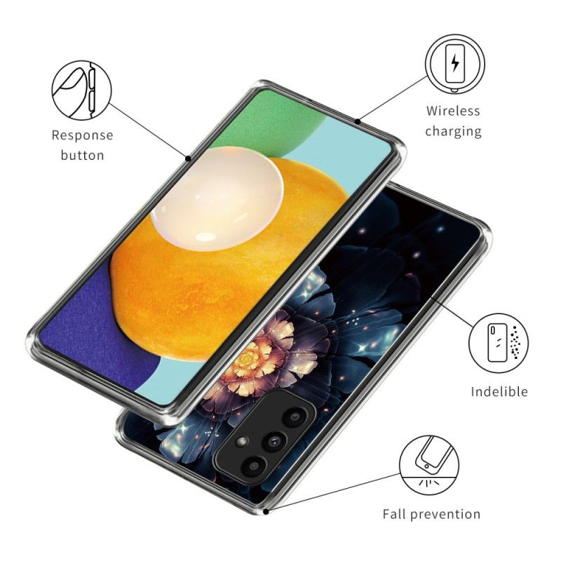 Kryt Samsung Galaxy A15 5g Pomerančový Květ