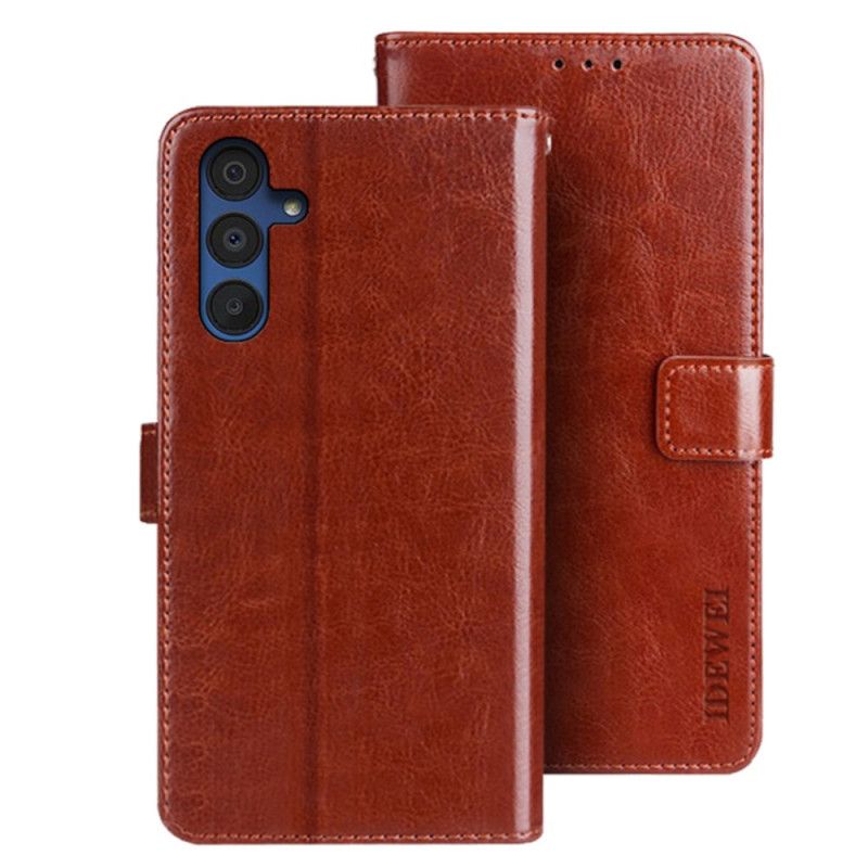 Peněženková Pouzdra Samsung Galaxy A15 5g Retro Idewei