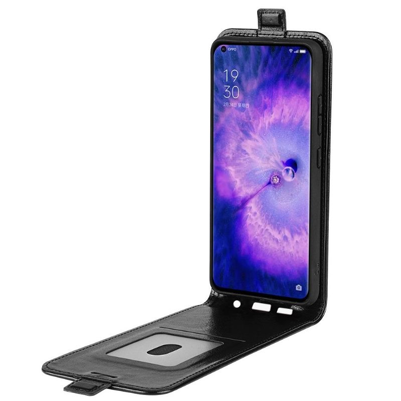 Flipové Pouzdro Na Oppo Find X5 Kožené Pouzdro Vertikální Umělá Kůže