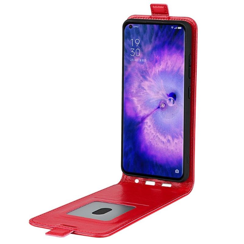 Flipové Pouzdro Na Oppo Find X5 Kožené Pouzdro Vertikální Umělá Kůže
