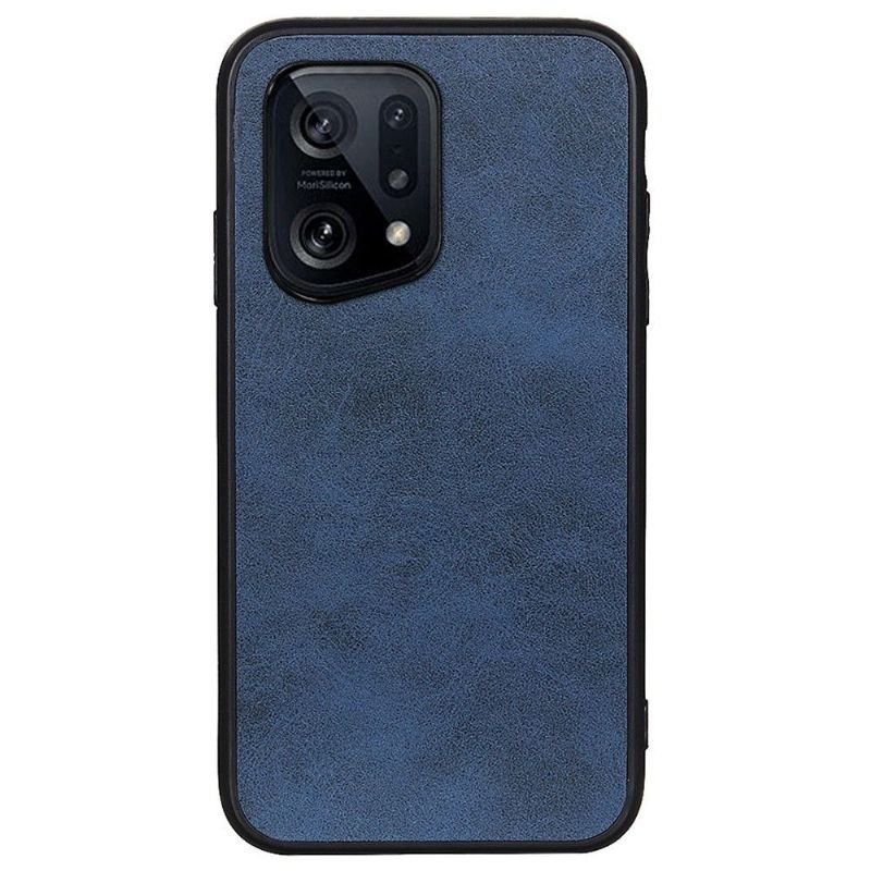 Kryt Na Oppo Find X5 Vintage Umělý Kožený Jazz