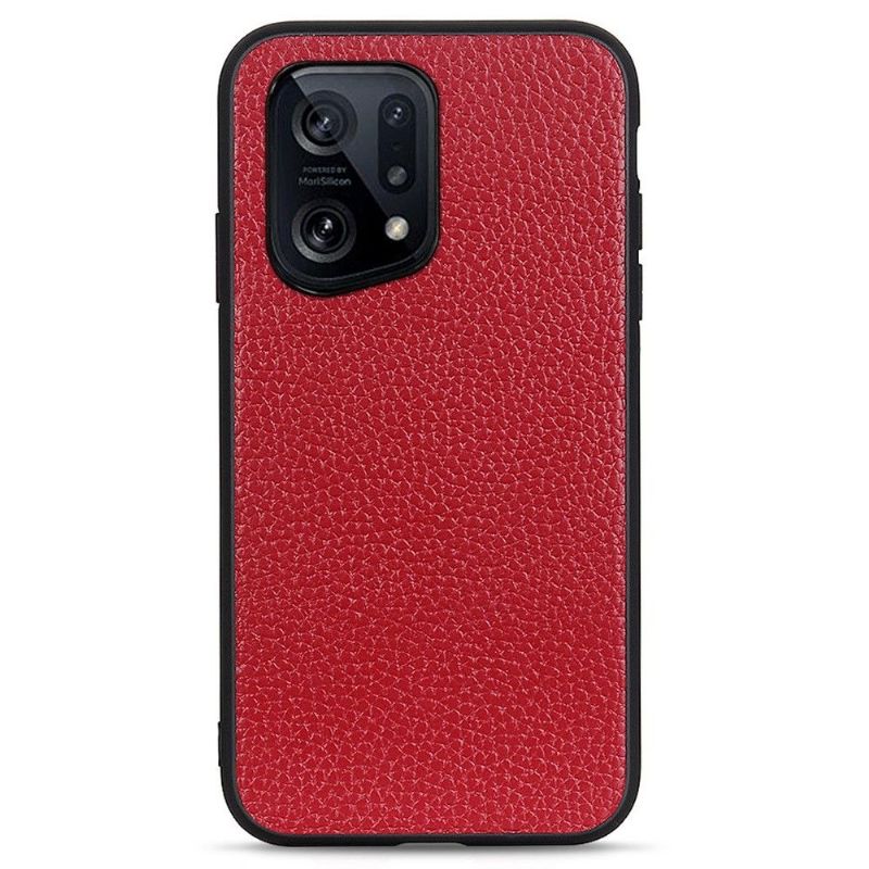 Kryt Na Oppo Find X5 Zrnitá Kůže