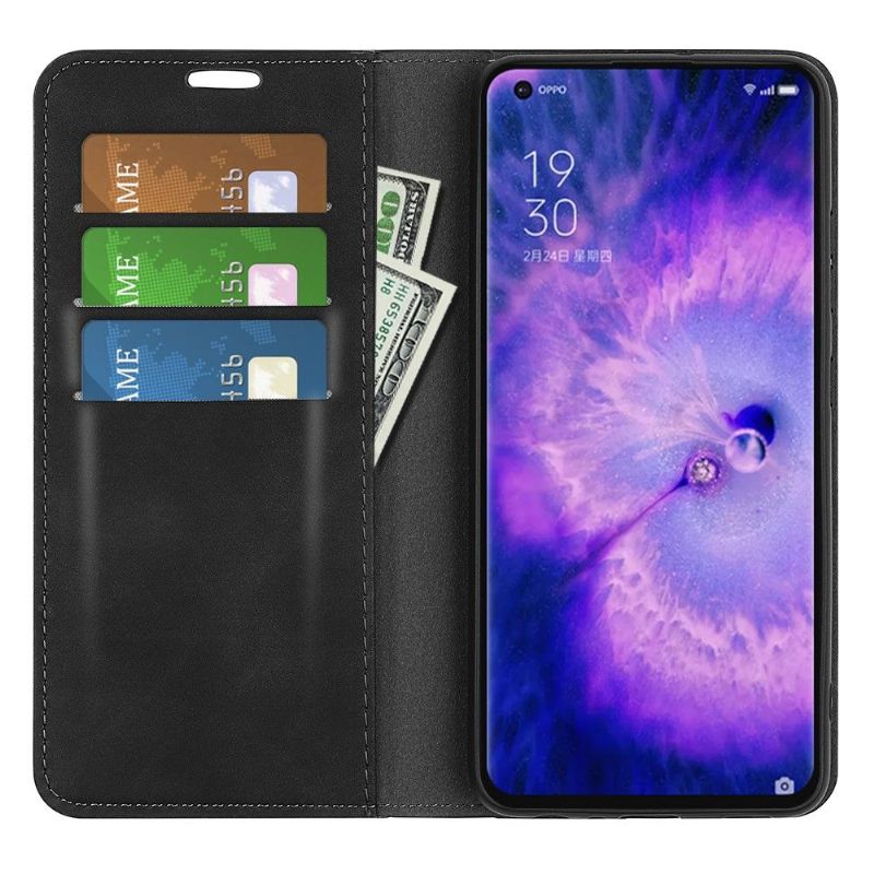 Pouzdra Na Oppo Find X5 Funkce Stojanu Z Umělé Kůže