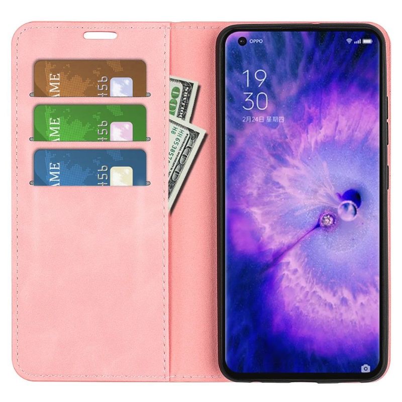 Pouzdra Na Oppo Find X5 Funkce Stojanu Z Umělé Kůže