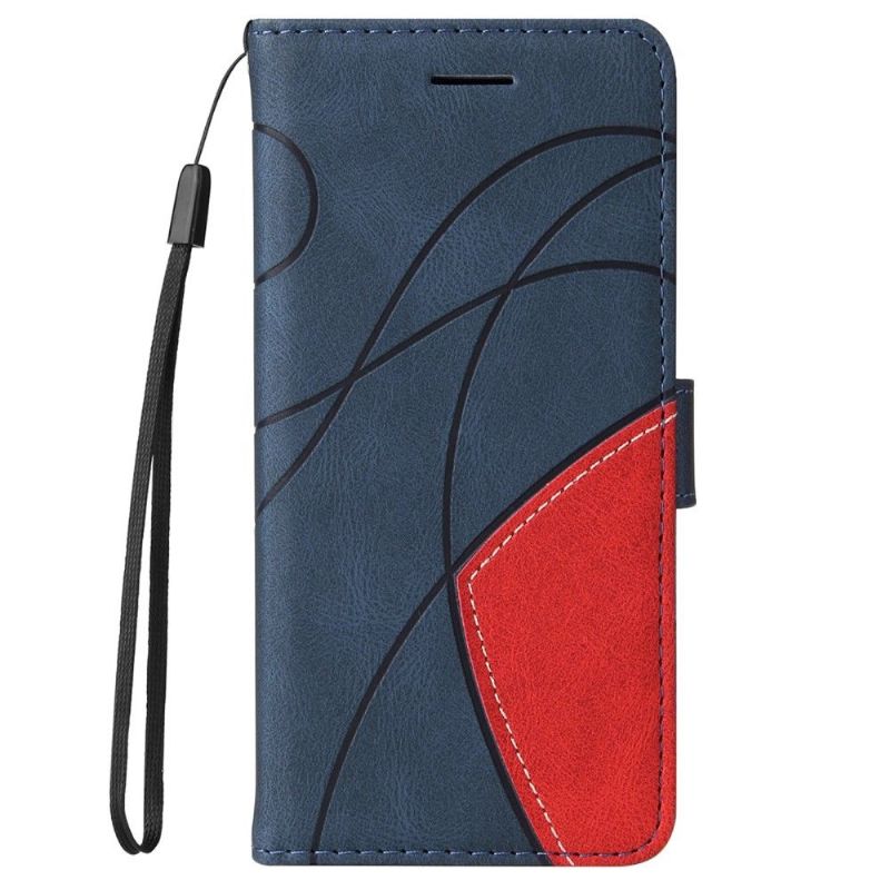 Flipové Pouzdro Na Honor 50 / Huawei Nova 9 Dvoubarevné Umělecké