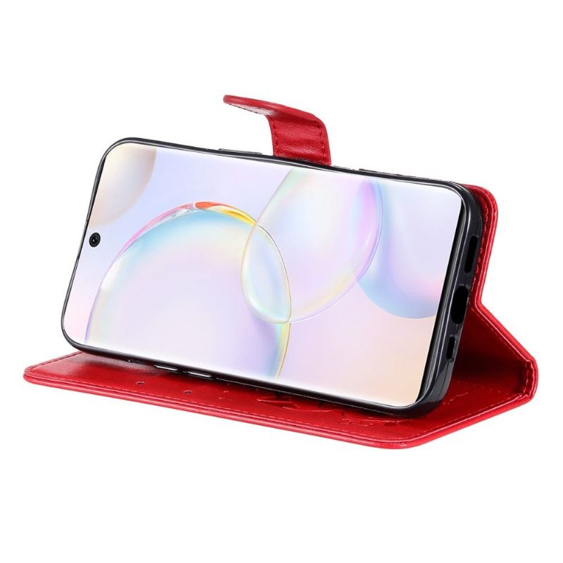 Flipové Pouzdro Na Honor 50 / Huawei Nova 9 Ilustrace Kat