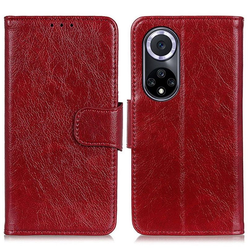 Flipové Pouzdro Na Honor 50 / Huawei Nova 9 Styl Staré Kůže