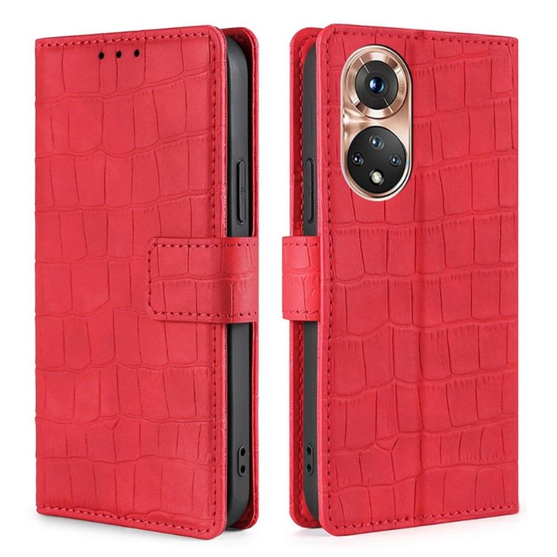 Kožené Pouzdro Na Honor 50 / Huawei Nova 9 Ana Faux Krokodýlí Kůže