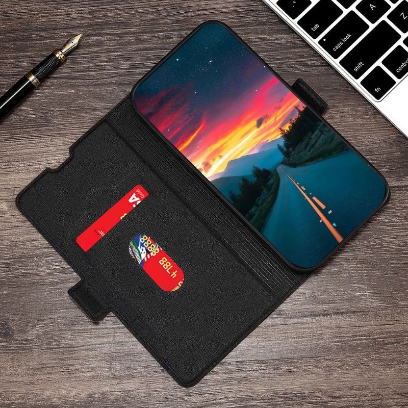 Kožené Pouzdro Na Honor 50 / Huawei Nova 9 Minimalistický Obchod S Umělou Kůží